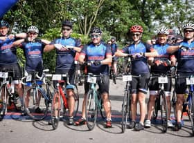 Last year's bike ride