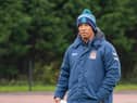 Adrian Lam overseeing training before the lockdown