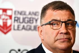 England coach Shaun Wane