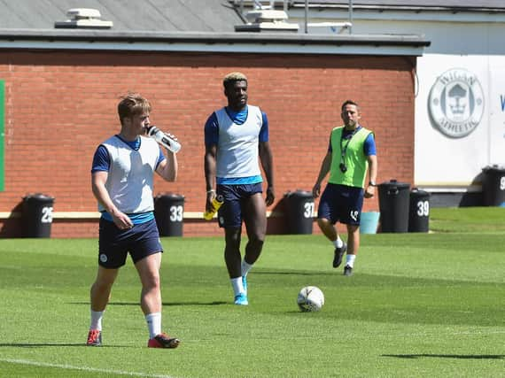 The Latics squad returned to training at Euxton last week