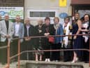Committee members from Garswood Hall Bowling and Community Club