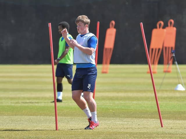 Joe Gelhardt at Euxton this week