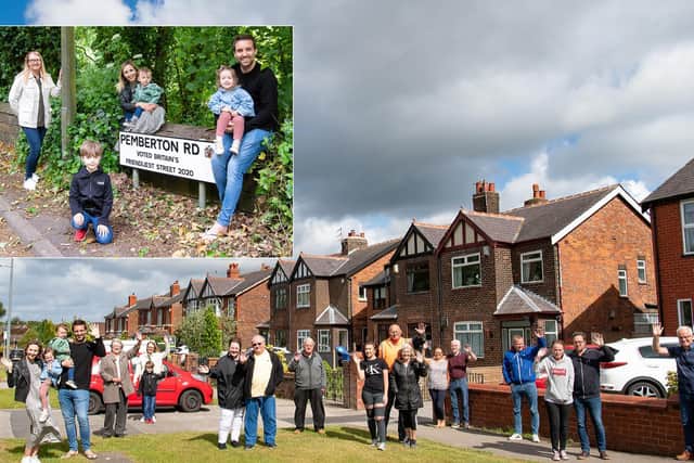 Pemberton Road neighbours celebrate their new title