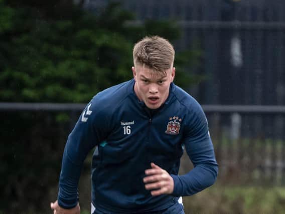 Morgan Smithies is taking part in the challenge