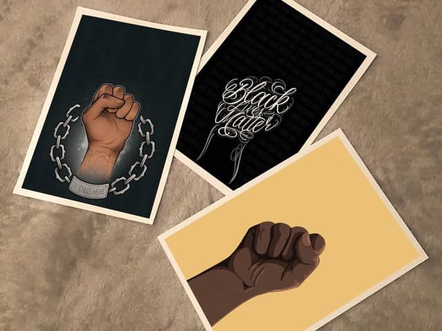 The prints designed by artists at Alchemy Tattoo Studio