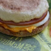 A McDonald's Egg McMuffin