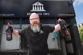 John Lomas at the reopened Northern Beer Temple