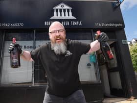 John Lomas at the reopened Northern Beer Temple
