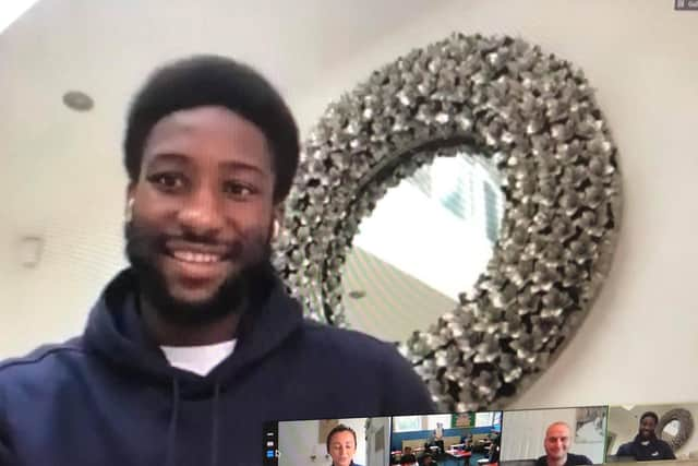 Latics defender Chey Dunkley joins in virtual diversity session with school pupils