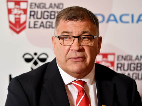 Shaun Wane took over as England coach earlier this year