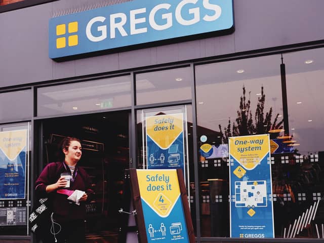 Greggs is re-opening 800 stores, including two in Wigan, on Thursday