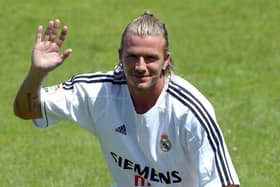 David Beckham joined Real Madrid on June 17, 2003