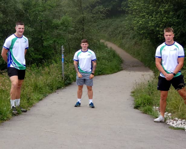 The three players are completing their massive effort