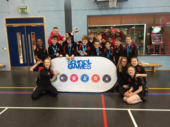 The Wigan School Games is held as part of National School Sport Week