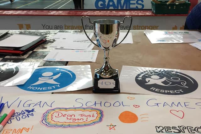 The Wigan School Games is held as part of National School Sport Week