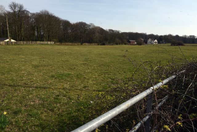 Land in Winstanley Road, Billinge, across from Winstanley College. An application to build houses on the land has been rejected