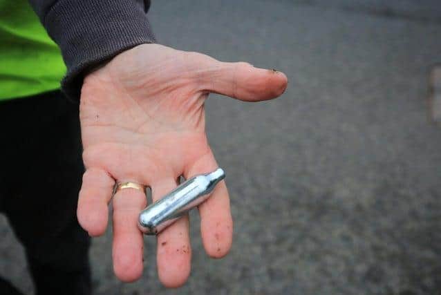 An increasing number of nitrous oxide canisters are being found in Wigan, community leaders have said.