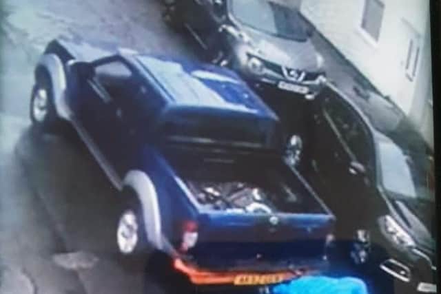 Police are looking for this vehicle