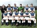 Harry Penk (bottom row, far left) with his Latics team-mates, circa 1955