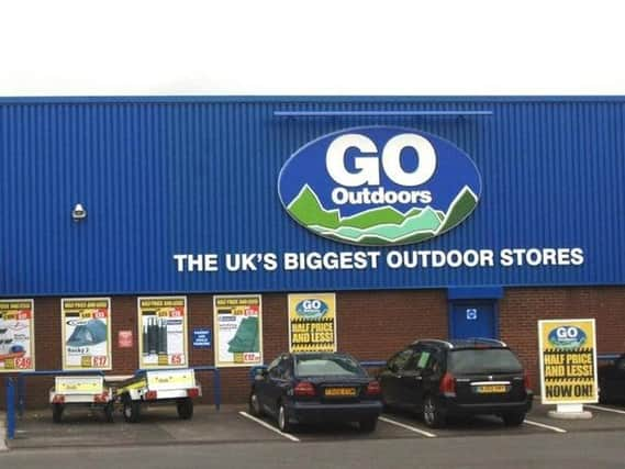 Go Outdoors in Caroline Street, Wigan. The retailer was bought by JD Sports in 2016