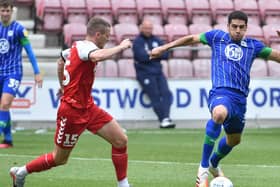 Leon Balogun in action against Fleetwood