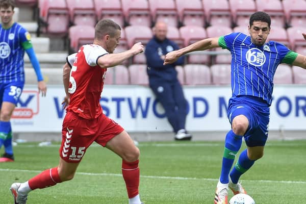 Leon Balogun in action against Fleetwood
