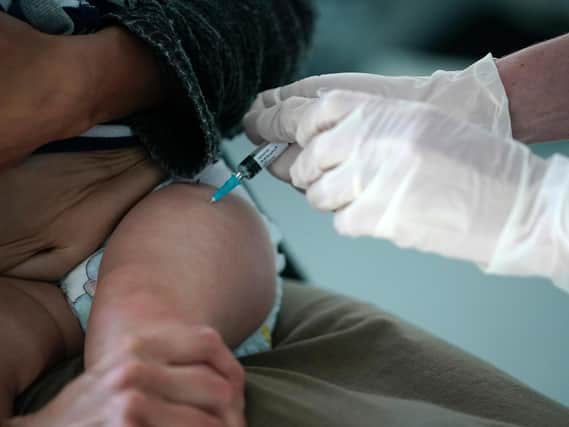 A poll of 2,500 British parents of children aged between nine months and 10 years found almost three-quarters (73%) said they were happy for their children to be vaccinated during the outbreak - down from 93% generally.