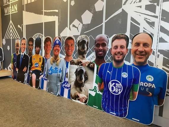 These cut-outs - and more - will be supporting Latics for the run-in