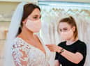 Hand sanitiser, face masks and disposable gloves are available
