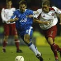 Paul Mitchell in action for Latics