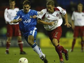 Paul Mitchell in action for Latics