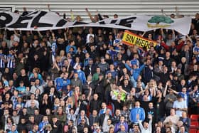 Wigan Athletic supporters. Photo by Getty Images