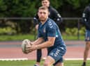Jackson Hastings training with Wigan before the lockdown