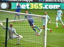 Kieffer Moore blasts home to give Wigan the lead