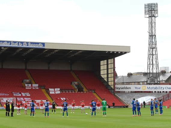 Calm before the storm at Oakwell