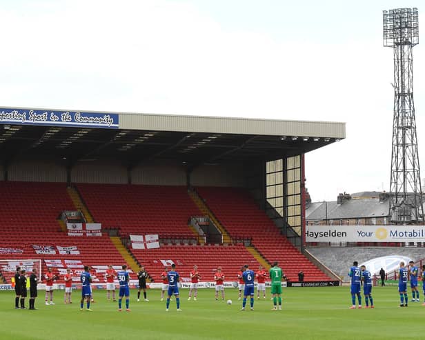 Calm before the storm at Oakwell