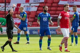 Danny Fox sees red at Barnsley