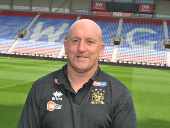 Shaun Edwards was unveiled as the future Wigan coach at the DW Stadium, only to make a U-turn