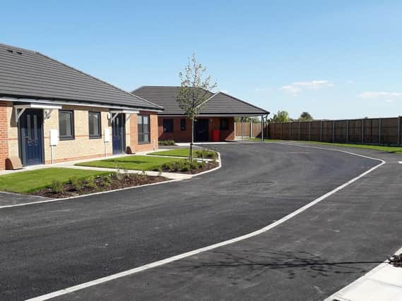 The new homes which have been well received by residents