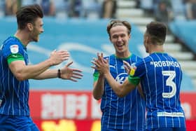 Kieran Dowell celebrates in midweek