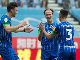 Kieran Dowell celebrates in midweek