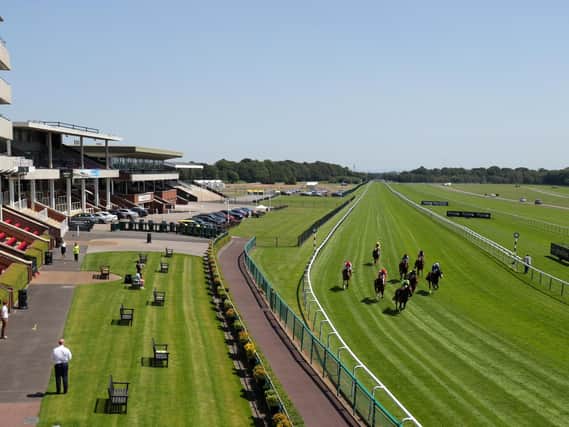 There is competitive horse racing action at Haydock Park on Friday again behind closed doors.