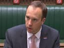 Health Secretary Matt Hancock delivers a statement