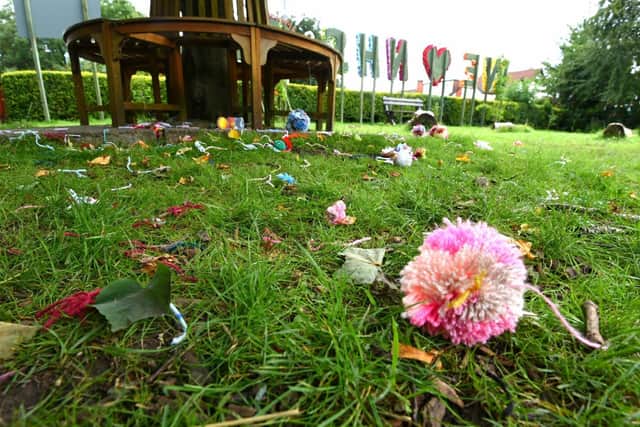 Vandalism at the Cherries Community Garden