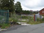 The proposed site in Aspull