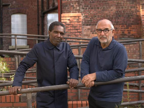 Lemn Sissay and Alan Yentob