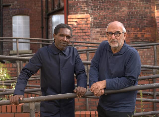 Lemn Sissay and Alan Yentob