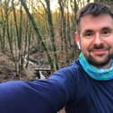 Julian Pletts, from Parbold, is kayaking coast to coast across the countrys canals to raise money for Alzheimers Society