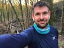 Julian Pletts, from Parbold, is kayaking coast to coast across the countrys canals to raise money for Alzheimers Society