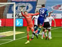 Kieffer Moore heads Wigan into the lead